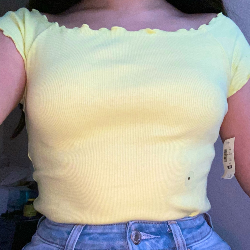 Yellow Aeropostale blouse.